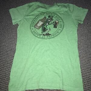 Perrin Brewing “2015 St Patrick’s Day” Medium Green Womens Tee Shirt